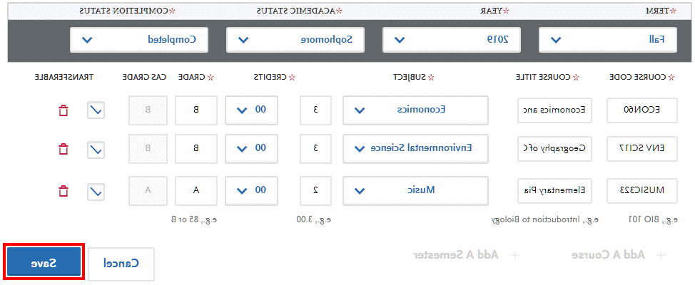 加州州立大学申请一月转学更新入学成绩